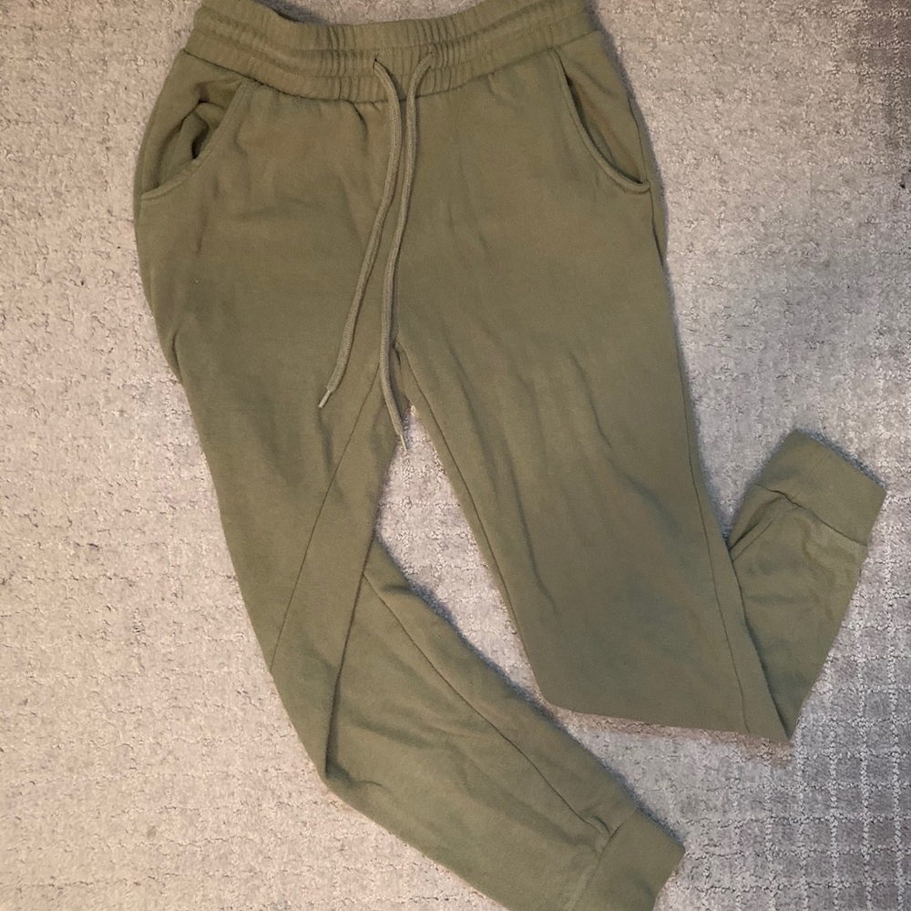 Forever 21 Military Green Joggers